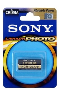 Picture of Sony  CR123A 3v Battery