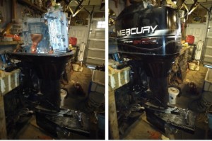 200 HP E-Outboard project